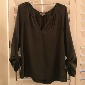 J.Crew Point Sur open V-neck top